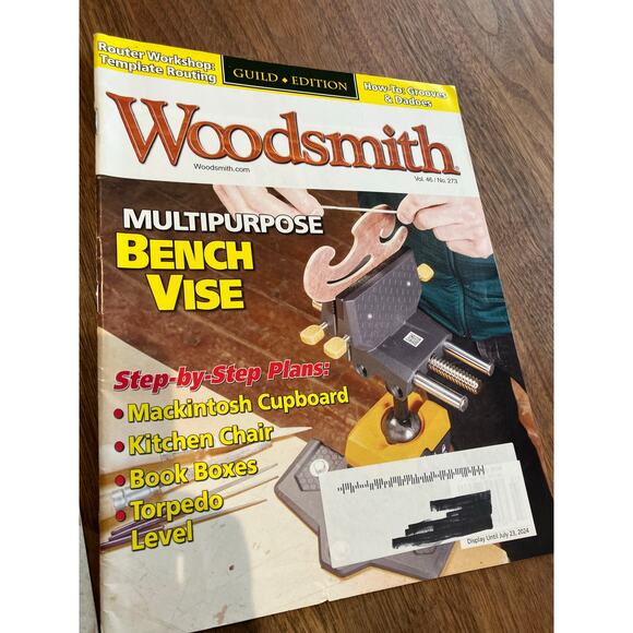 Woodsmith, Popular Woodworking Magazine Lot of (3) Wood Working Tradesman - Picture 3 of 6